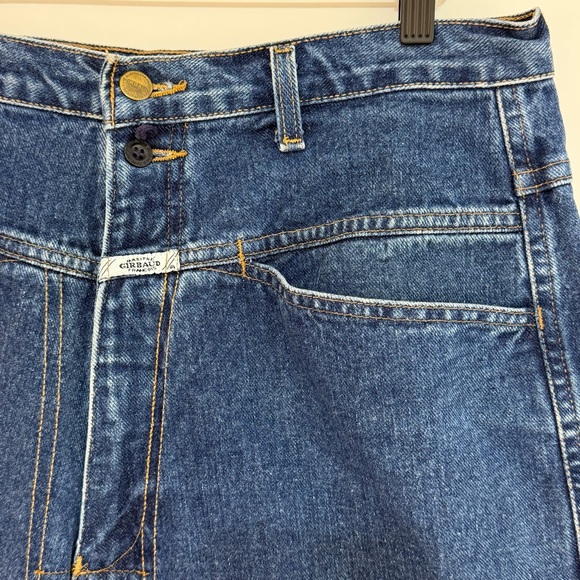 VTG Y2K Marithe Francois Girbaud Men's Stone Washed Denim Shorts Size 33 - Picture 6 of 11